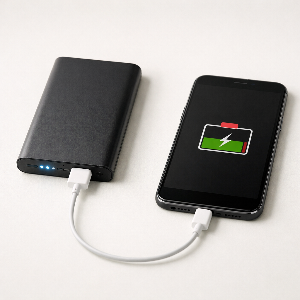 Power Bank Charging Stops Midway