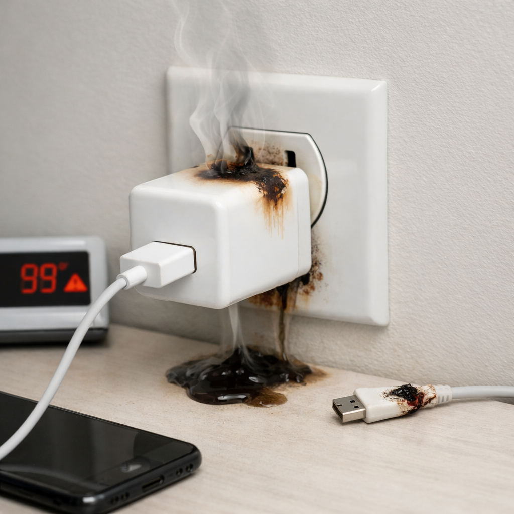 Charger Overheating Symptoms
