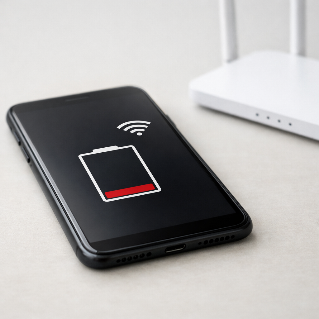 Battery Drains Faster On Wifi
