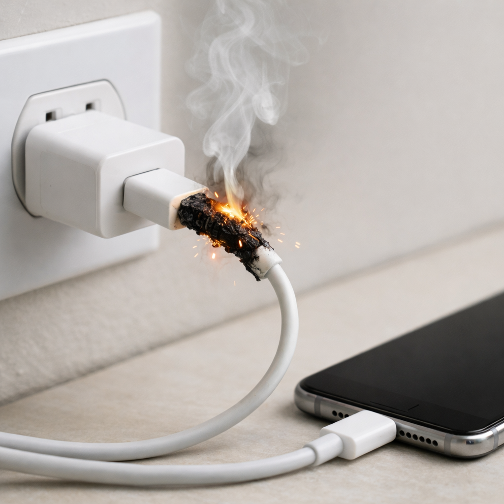 Charging Cable Overheating Dangerous
