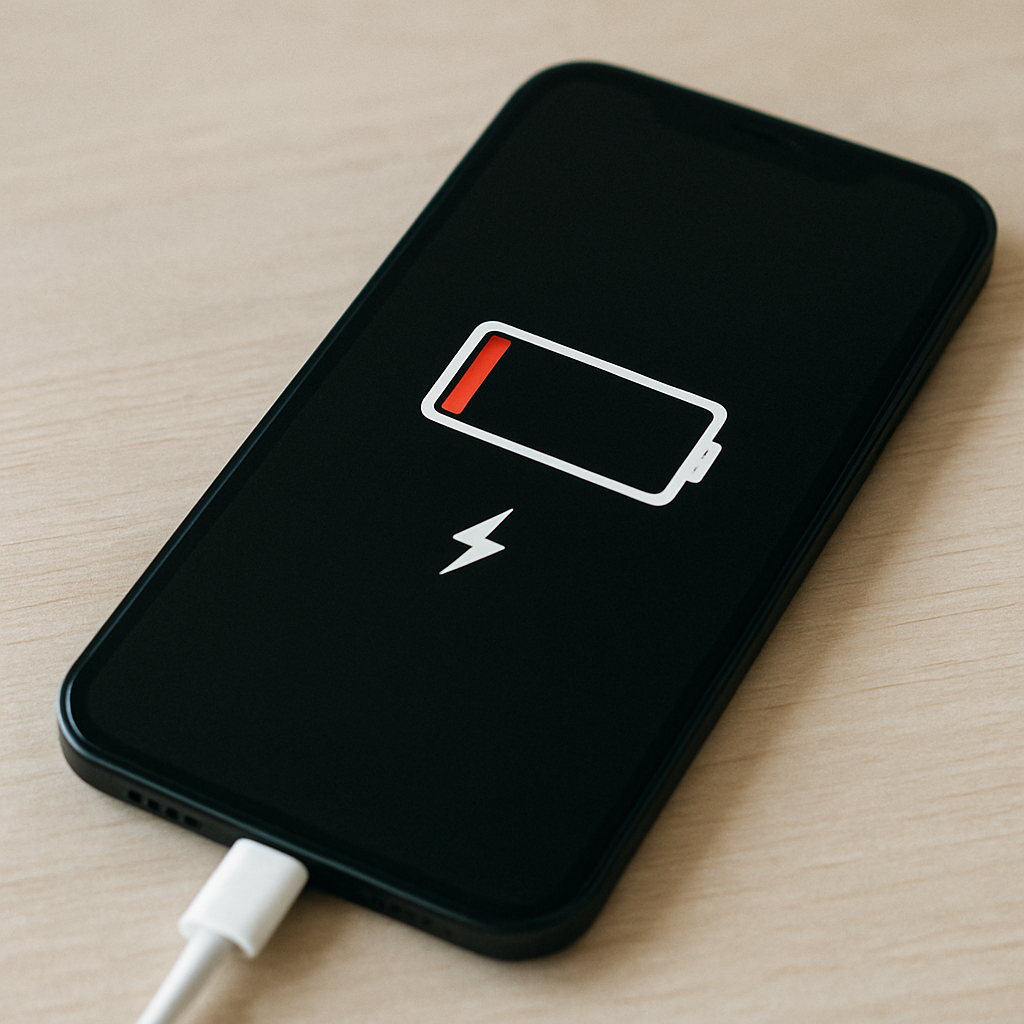 phone battery draining overnight due to standby power consumption