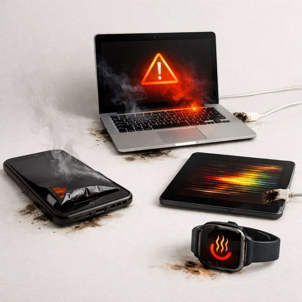 Device Battery Overheating Symptoms