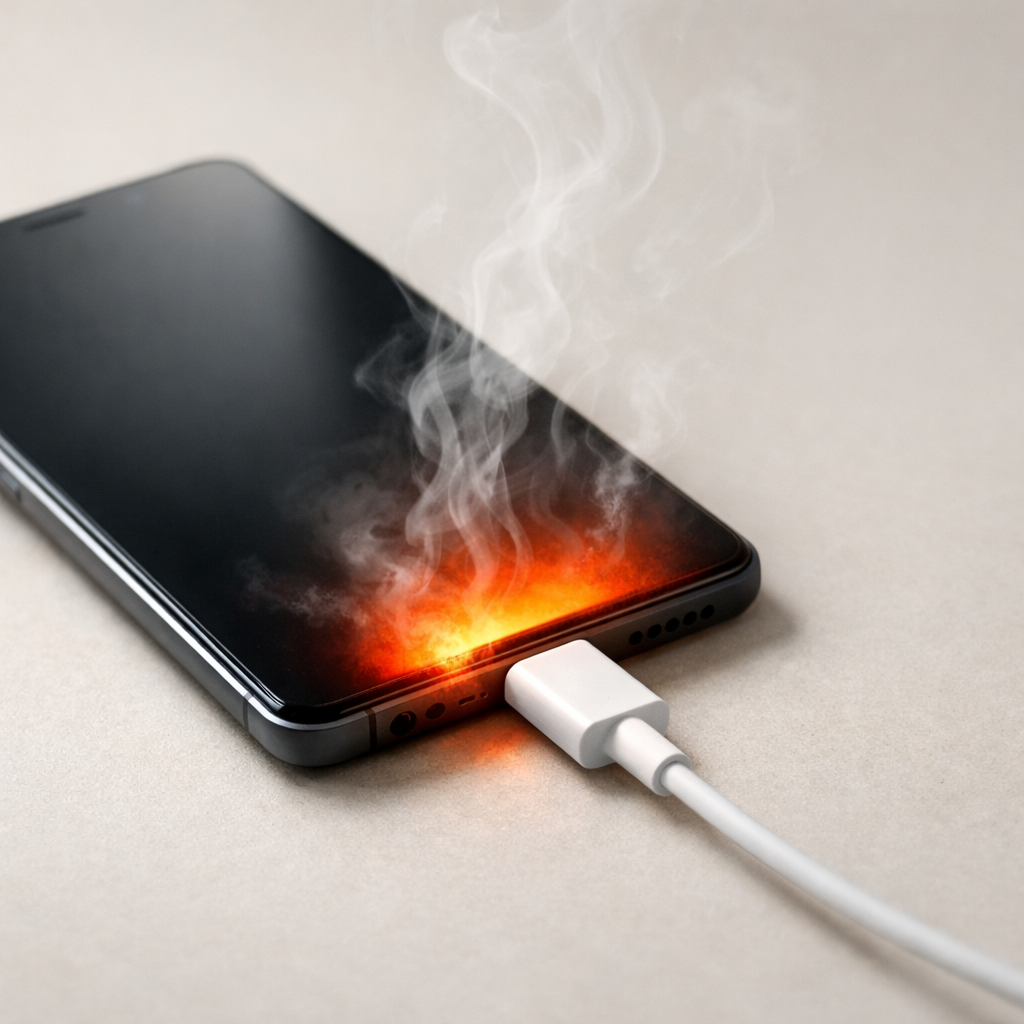 Device Overheating Charging Issue