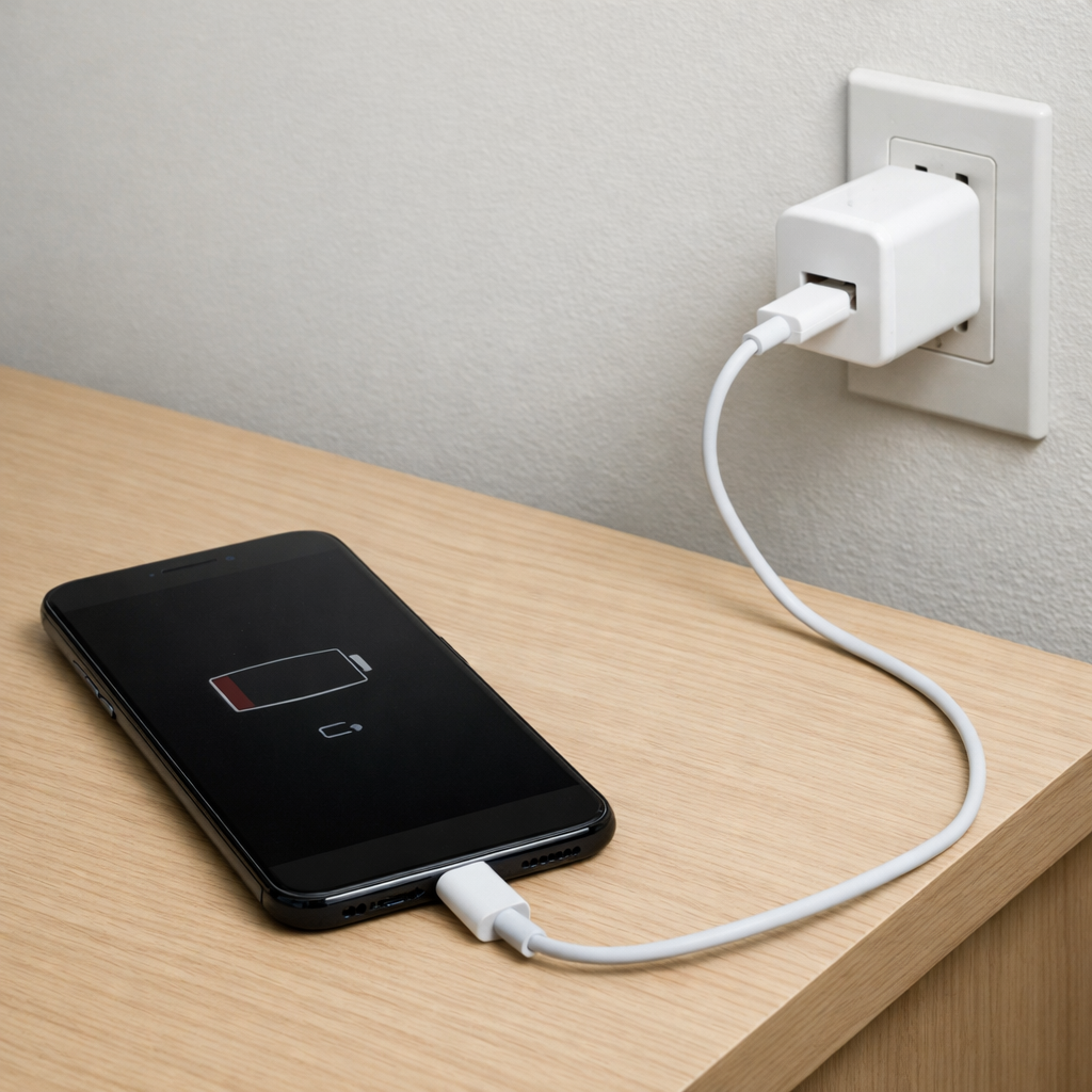 Device Charging Stops Overnight