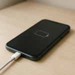 Phone Battery Draining While Plugged In — Causes and How To Fix Charging Failure Phone charging on clean desk while battery unexpectedly drains