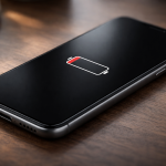 Phone Battery Draining Without Apps? Real Causes, Fixes, and When It’s Serious smartphone battery draining fast while idle screen off realistic close up